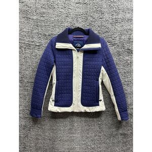 FUSALP  Aspon Quilted Shell ski jacket Blue & White Women's Size 38